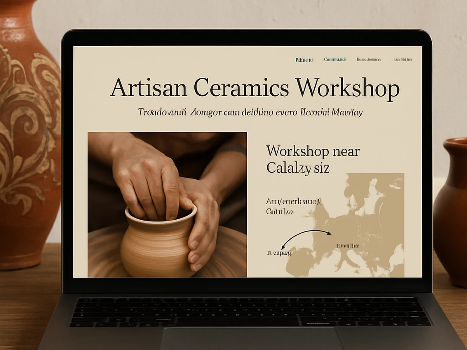 Artisan Ceramics Workshop, Calatayud Area