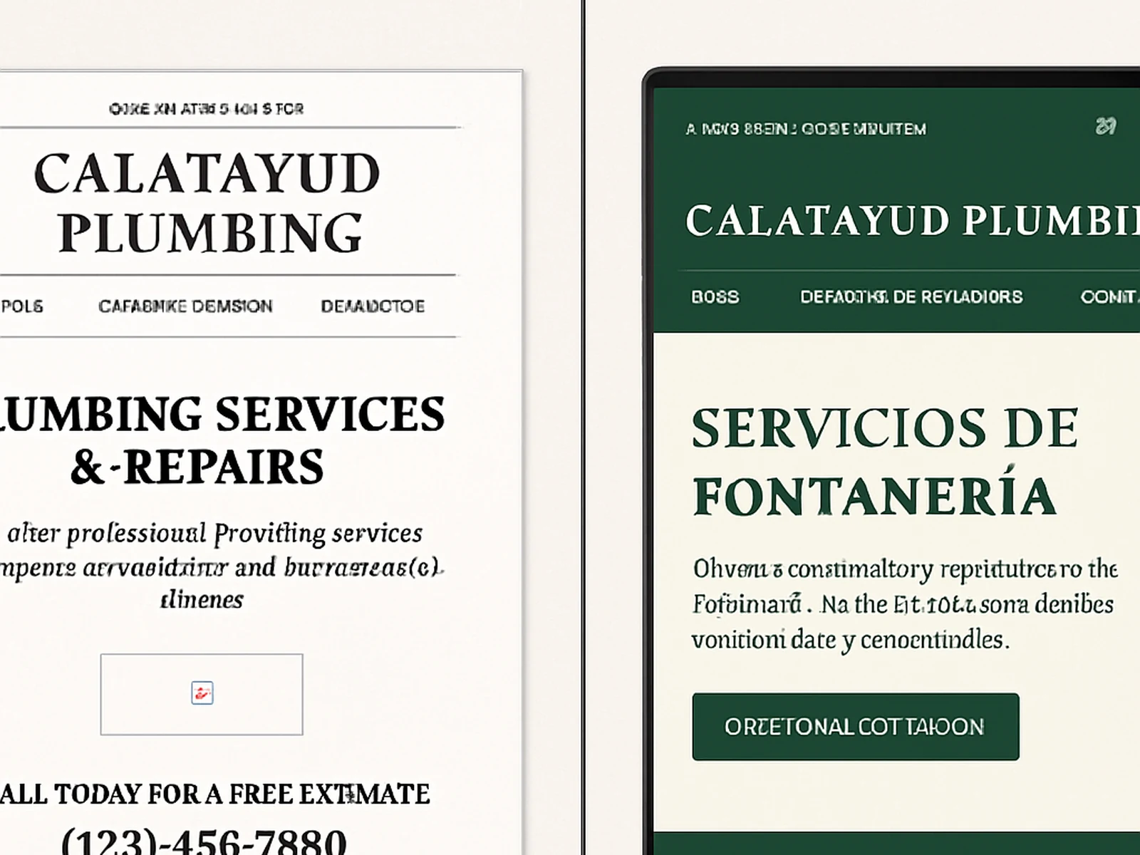 Plumbing Service, Calatayud